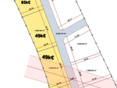 Teren de 1000mp CU pt casa individuala, Deusu/Vechea