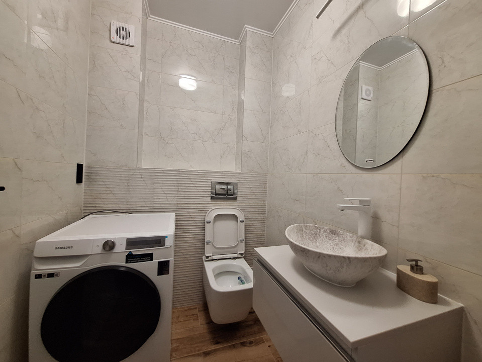 Apartament cu 2 camere, 53 mp, 2 bai, balcon, Columna Residence