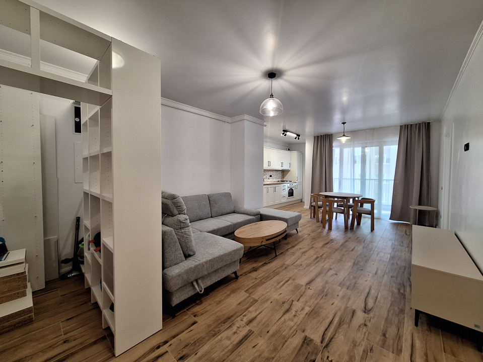 Apartament cu 2 camere, 53 mp, 2 bai, balcon, Columna Residence