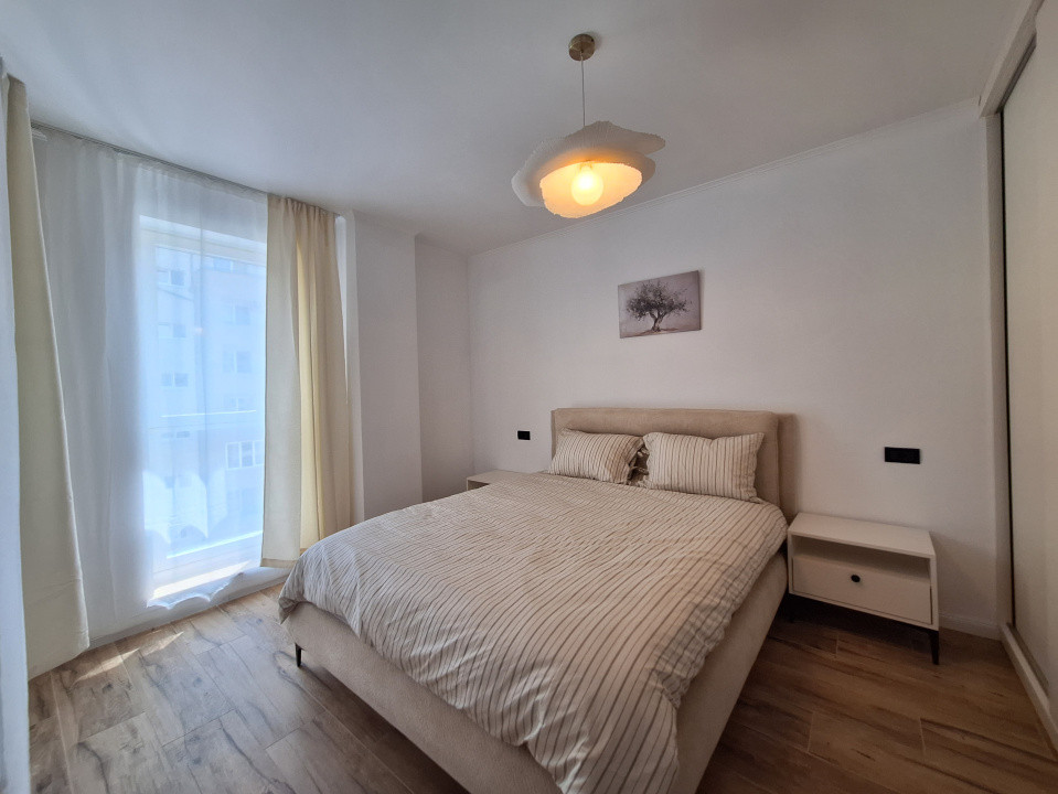 Apartament cu 2 camere, 53 mp, 2 bai, balcon, Columna Residence