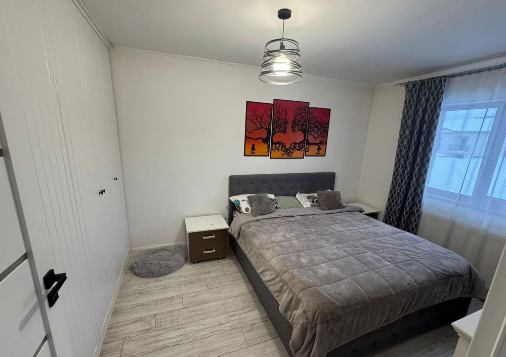 Duplex 4 camere, finisat si mobilat, ansamblu privat, Zona Urusagului