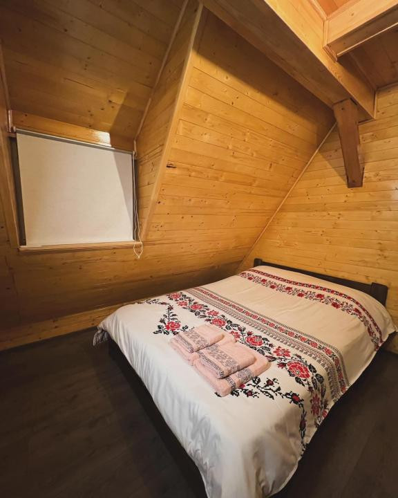 Cabana la Lac Colibița 8 camere, terase si 1650 mp teren