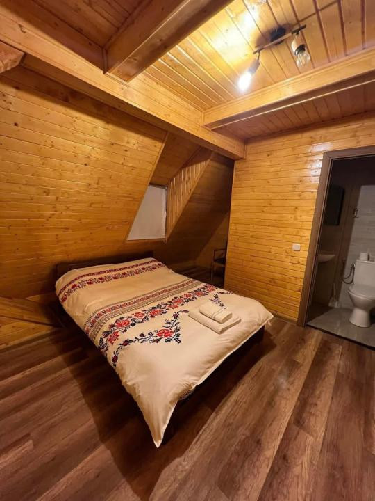 Cabana la Lac Colibița 8 camere, terase si 1650 mp teren