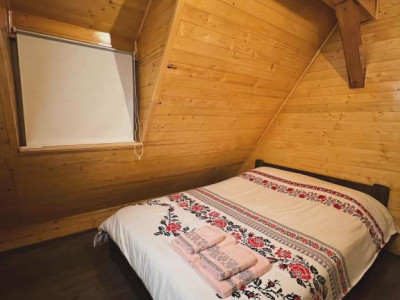 Cabana la Lac Colibița 8 camere, terase si 1650 mp teren