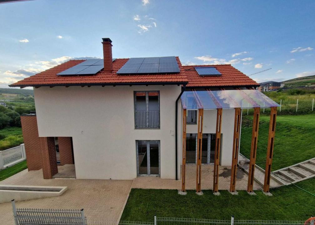 Casa individuala 4 camere semifinisata, 500mp teren, materiale premium