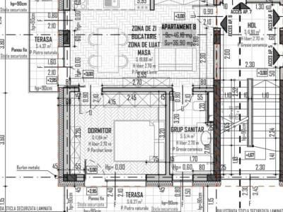 Apartament 2 camere, 2 balcoane, etajul 1, semifinisat, Str. Cometei