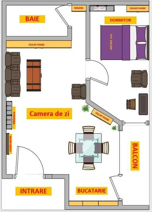 Apartament 2 camere Marasti