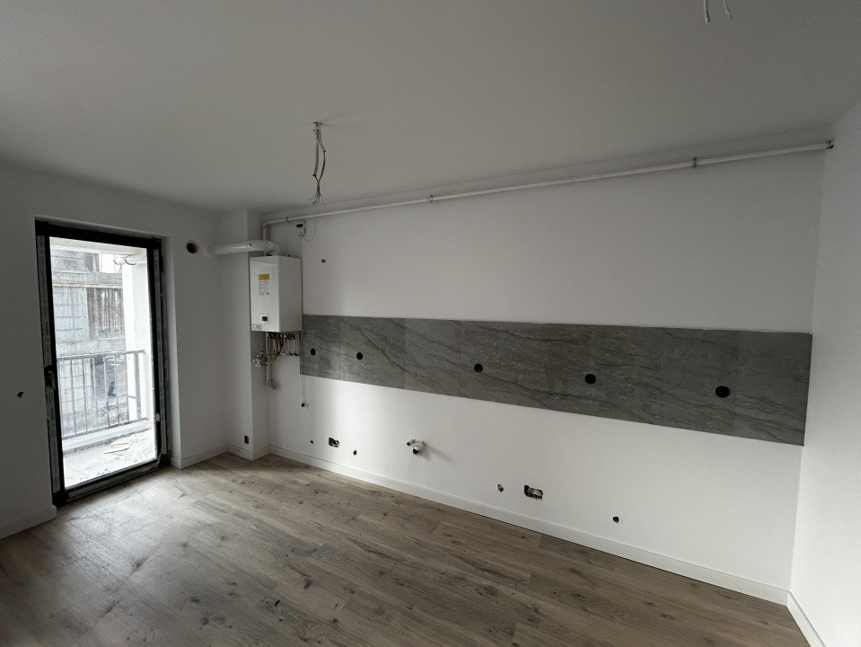 Apartament de 2 camere semifinisat, 43 mp, etaj intermediar, zona Tineretului