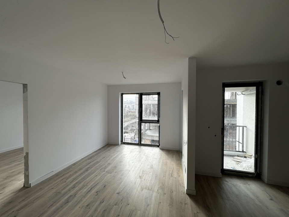 Apartament de 2 camere semifinisat, 43 mp, etaj intermediar, zona Tineretului