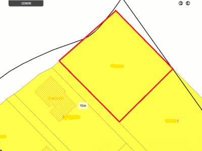 Teren extravilan Popesti Deal 1125mp cu front la 2 strazi