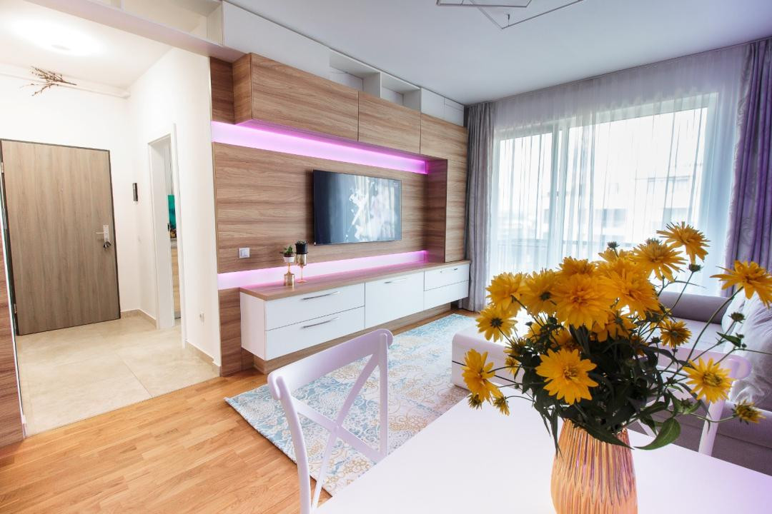 Chirie apartament 2 camere, 60mp in A. Muresanu cu parcare