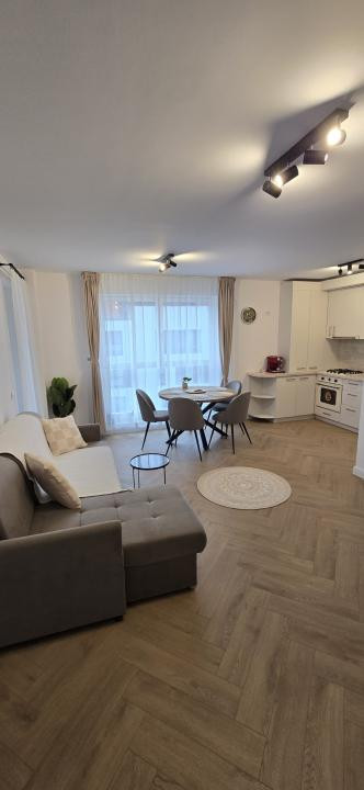 Apartament cu 2 camere, mobilat/utilat lux, nou, Columna Residence 