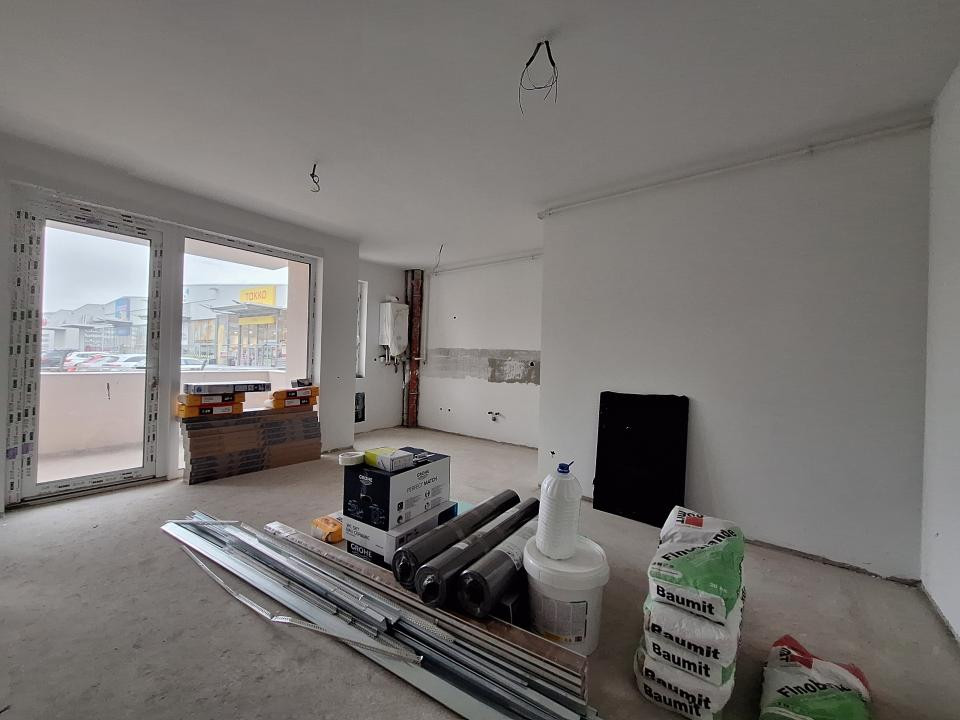 Apartament cu 2 camere, 43,4 mp, balcon, zona Cetatii