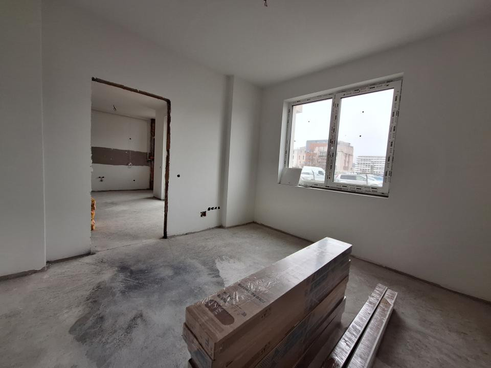 Apartament cu 2 camere, 44,25 mp. balcon, zona Cetatii