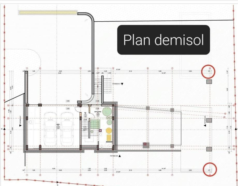 Teren 1000mp autorizat, casa D+P+1E 269mp, Proiect Piscina, Salicea