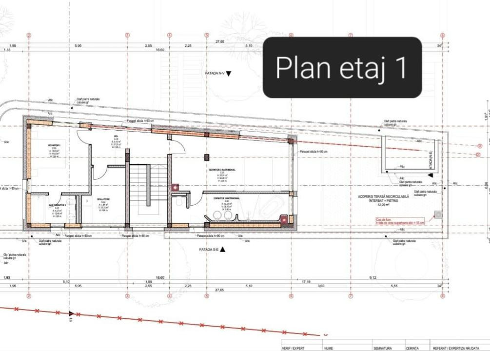 Teren 1000mp autorizat, casa D+P+1E 269mp, Proiect Piscina, Salicea