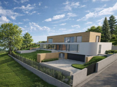 Teren 1000mp autorizat, casa D+P+1E 269mp, Proiect Piscina, Salicea