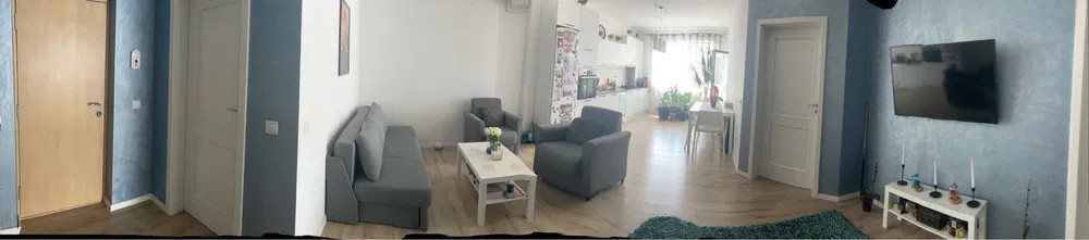 Apartament cu 2 camere, 57 mp, balcon, zona Stadionului