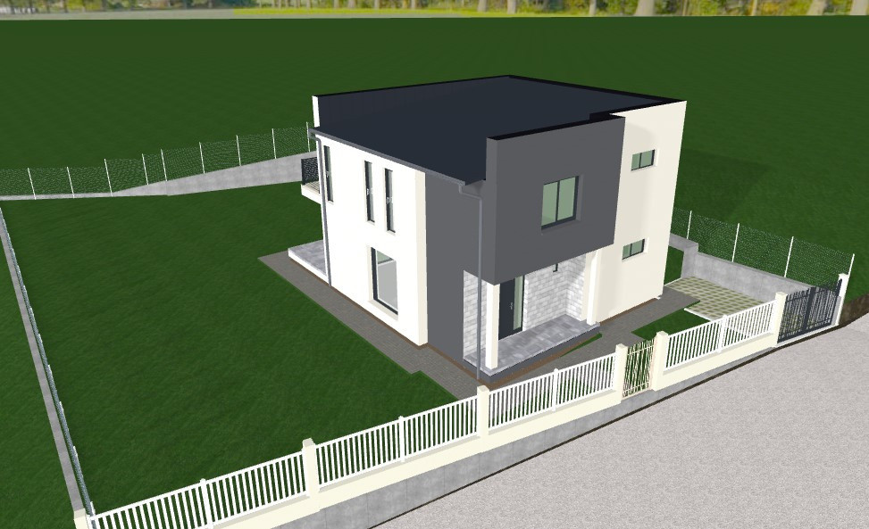 Casa individuala cu 4 camere , 120mp, 700mp teren, zona Mera