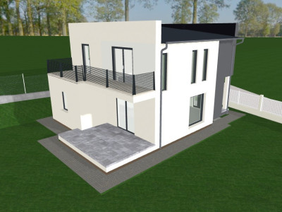 Casa individuala cu 4 camere , 120mp, 700mp teren, zona Mera