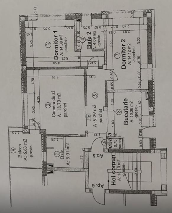Apartament de 77mp, cu 2 parcari, in zona strazii Eugen Ionesco