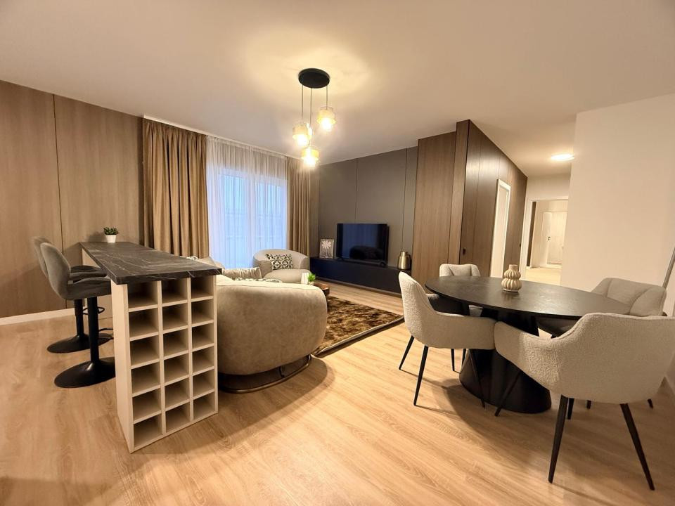 Apartament de 3 camere, 74.84 mp, Ultramodern, Terasa, Zona Floresti