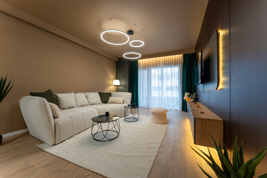 Apartament de 2 camere, 67 mp, Ultramodern, La Cheie, Zona Floresti
