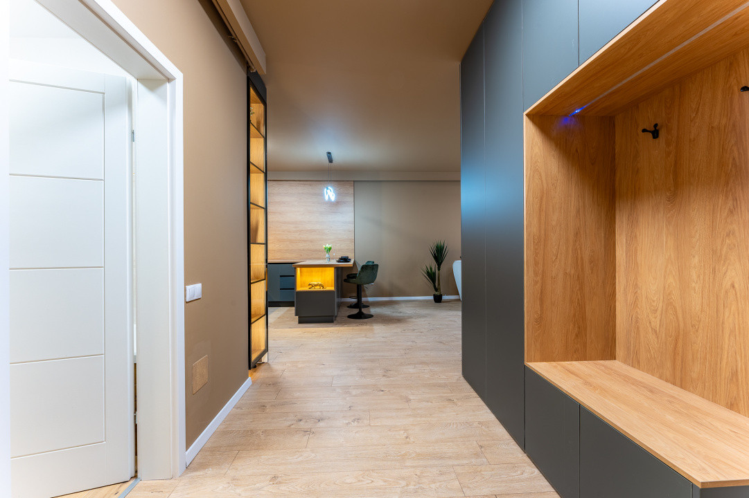 Apartament de 2 camere, 67 mp, Ultramodern, La Cheie, Zona Floresti