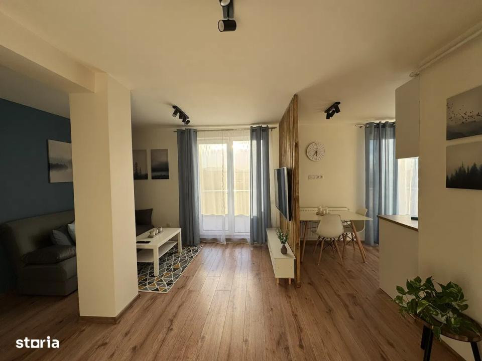 Apartament cu 2 camere, 45 mp, terasa, zona Razoare