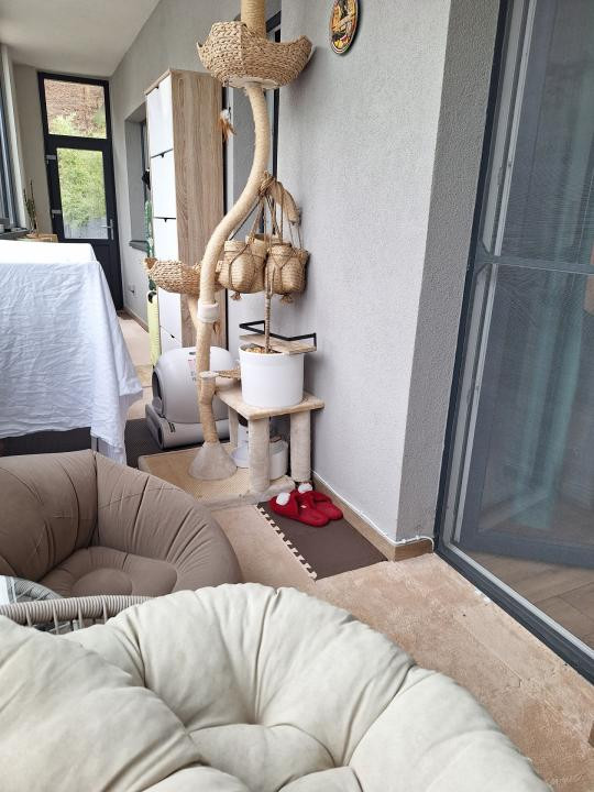 Apartament cu 3 camere, 64 mp, gradina 120 mp, zona Parcului Poligon