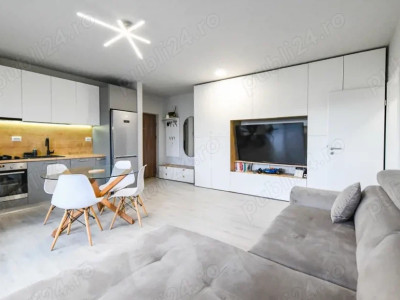 Apartament cu 2 camere, 46 mp, balcon, zona Teilor