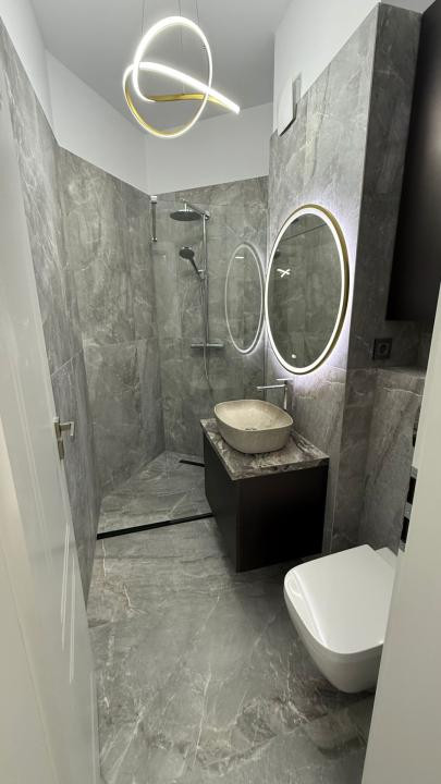 Apartament ultra lux de vanzare, 2 camere, 46mp,parcare subterana, zona BMW 