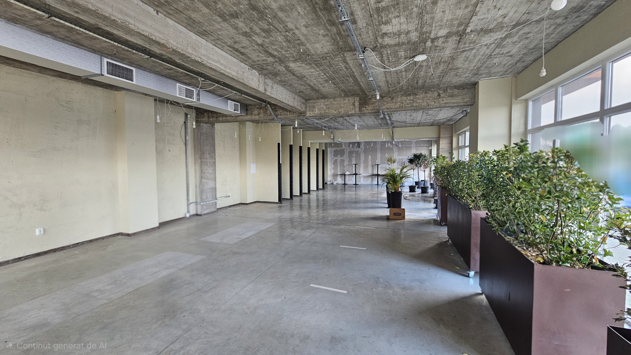 Spatiu comercial de 200mp utili, vitrina pe colt, parcari, Eroilor