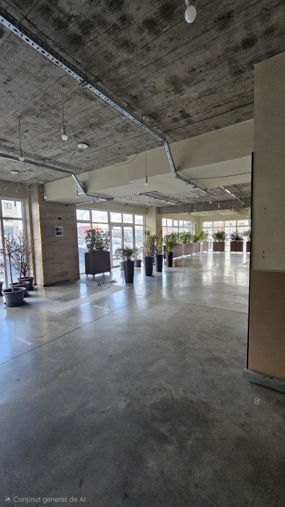 Spatiu comercial de 200mp utili, vitrina pe colt, parcari, Eroilor