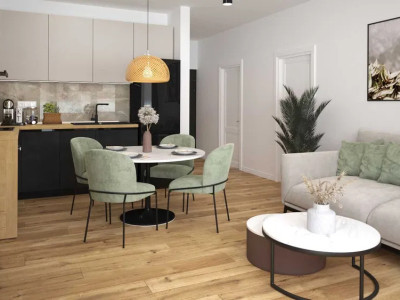 Apartament cu 2 camere, 48 mp, balcon, zona Sub Cetate