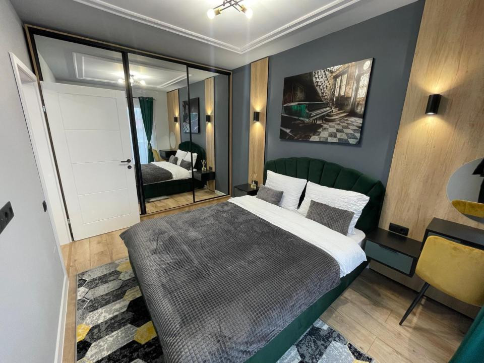 Apartament de 2 camere ultra lux, 50 mp, terasă, zona Eroilor