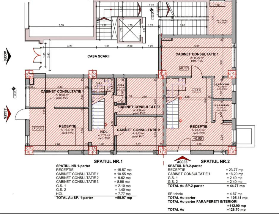 Spatii comerciale, 85mp si 75mp, Spitalul de Recuperare/Zorilor 