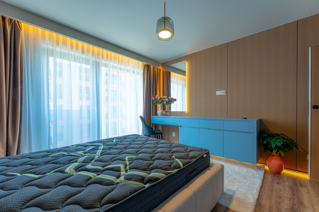 Apartament de 2 camere, Ultramodern, 58 mp, Terasa, Zona Intre Lacuri