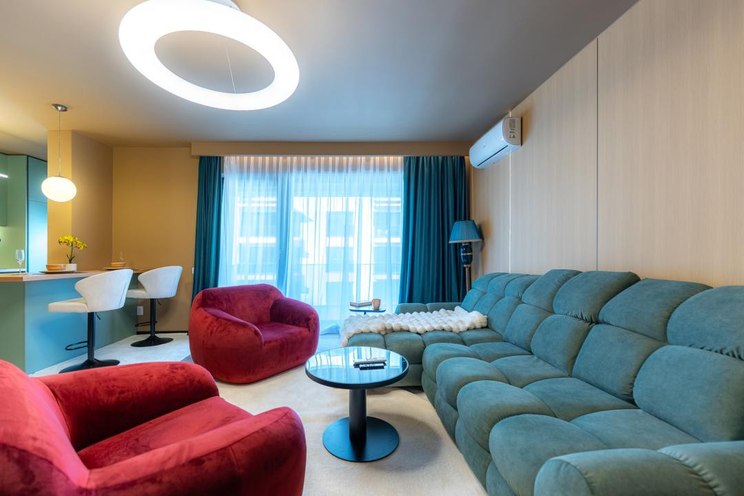 Apartament de 2 camere, Ultramodern, 58 mp, Terasa, Zona Intre Lacuri