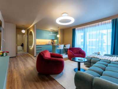 Apartament de 2 camere, Ultramodern, 58 mp, Terasa, Zona Intre Lacuri