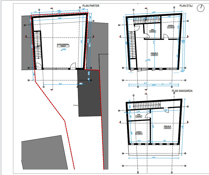 Teren intravilan 221 mp – centru Cluj-Napoca – ideal bar, restaurant, hotel!