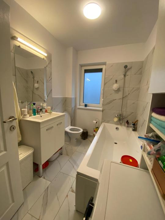 Apartament cu 3 camere, 65,2 mp, gradina de 90 mp, zona Teilor