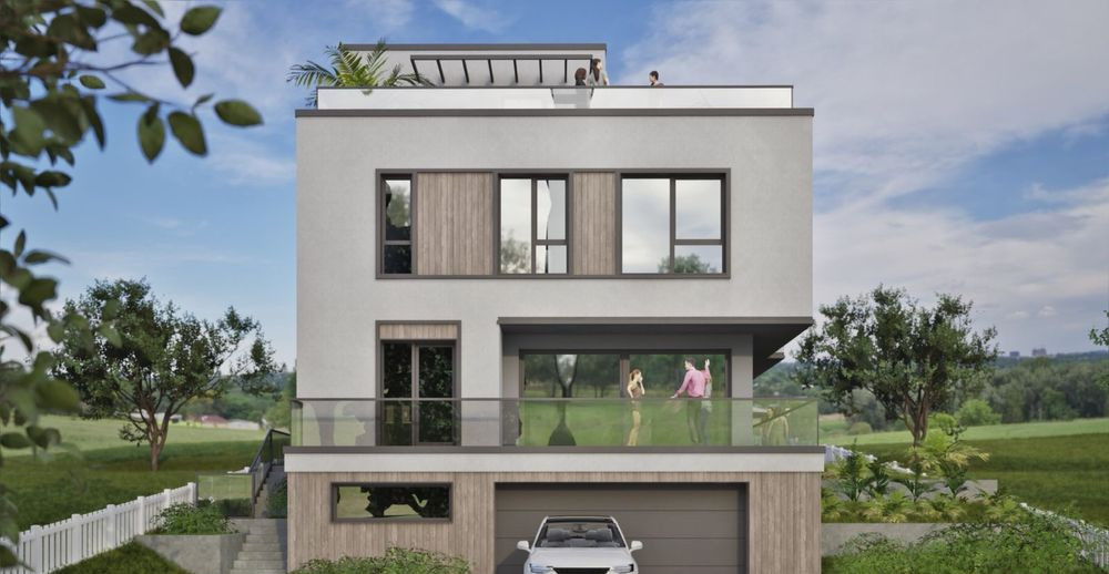 Teren de 800 mp cu autorizatie pentru casa, zona Calea Baciului