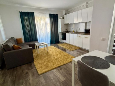 Apartament cu 2 camere, 35 mp, balcon, zona Teilor