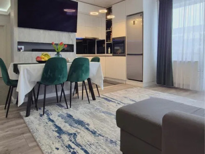 Apartament cu 3 camere, 60 mp, terasa, zona BMW