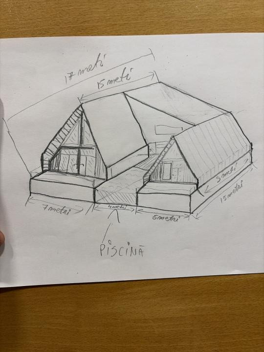 Cabana premium de vanzare, 11 camere, zona Marisel