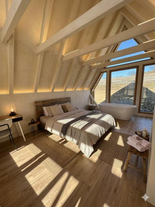 Cabana premium de vanzare, 11 camere, zona Marisel