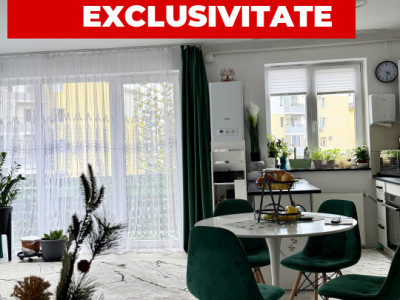 Apartament 62 mp utili ,etaj intermediar, zona KIK
