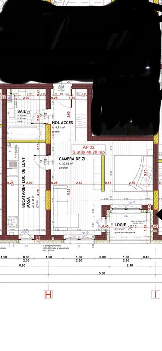 Apartament cu o camera, parcare, zona Eroilor