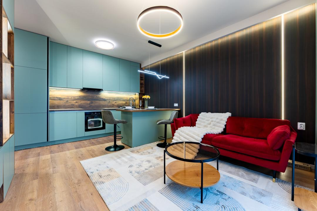 Apartament de 2 camere, Mobilat/Utilat, Ultramodern, 53 mp, Eroilor